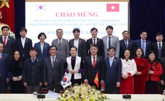 염종현 의장·양당 대표단, 베트남 하남성 찾아 경제교류 방안 논의