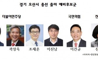 [총선] '안민석 6선?', '국힘 연승 행진?'...오산시 선거구 관전 포인트